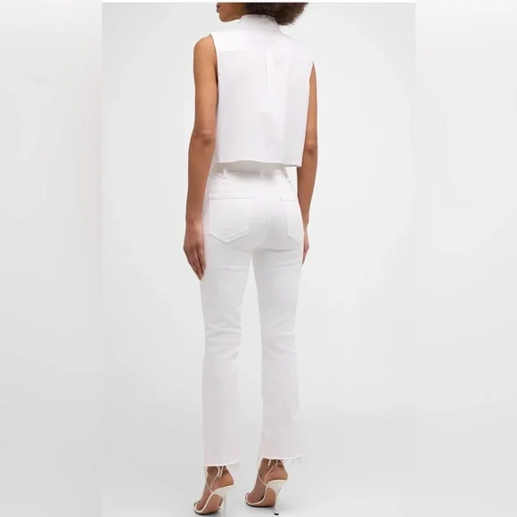 Mother The Hustler Ankle Fray Jeans - Picture 2 of 9